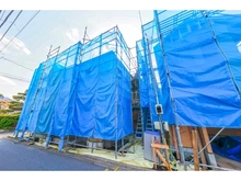 【東京都/世田谷区祖師谷】祖師谷4丁目新築戸建C号棟 建築中の外観