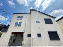 【東京都/文京区白山】文京区白山4丁目　新築戸建　A号棟 建築中の外観