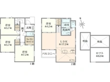 【東京都/世田谷区祖師谷】世田谷区祖師谷6丁目　新築戸建　3号棟 間取り図