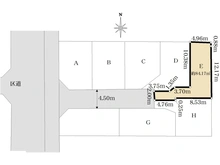 【東京都/足立区西伊興】足立区西伊興3丁目新築戸建 E号棟 区画図