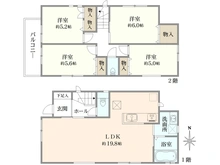 【東京都/足立区西伊興】足立区西伊興3丁目新築戸建 G号棟 間取り図