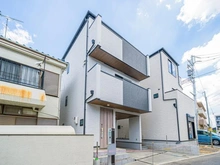 【東京都/西東京市富士町】西東京市富士町6丁目新築戸建　1号棟 建築中の外観