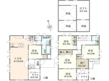 【東京都/府中市天神町】プラウドシーズン天神町 間取り図