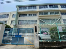 【兵庫県/神戸市灘区岸地通】神戸市灘区岸地通一丁目　中古戸建  神戸市立原田中学校（現地より約850m）：