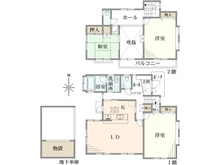 【神奈川県/横浜市青葉区すみよし台】青葉区すみよし台　中古戸建 間取り図