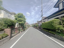 【東京都/町田市三輪緑山】町田市三輪緑山4丁目　中古戸建 前面道路