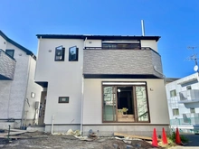 【神奈川県/横浜市緑区長津田】緑区長津田2丁目　新築戸建　O号棟 建築中の外観