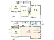 【東京都/町田市三輪緑山】町田市三輪緑山4丁目　新築戸建　A号棟／全8棟 間取り図