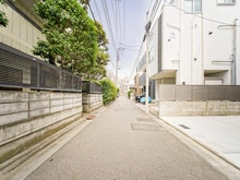 【東京都/品川区小山台】品川区小山台1丁目　新築戸建て　A棟 前面道路