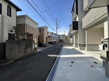 【埼玉県/和光市白子】和光市白子2丁目新築戸建 B号棟 前面道路