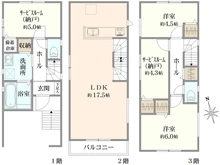 【埼玉県/和光市白子】和光市白子2丁目新築戸建 B号棟 間取り図