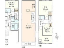 【埼玉県/和光市白子】和光市白子2丁目新築戸建 C号棟 間取り図