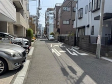 【神奈川県/川崎市中原区北谷町】川崎市中原区北谷町　中古戸建 前面道路