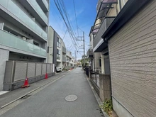 【神奈川県/川崎市中原区小杉御殿町】川崎市中原区小杉御殿町二丁目　中古戸建 前面道路