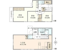 【東京都/国立市中】セキュレア国立中 2号地 間取り図