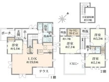 【東京都/国分寺市富士本】プラウドシーズン国立四季の街 間取り図