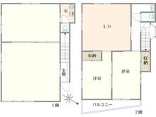 【東京都/足立区興野】足立区興野2丁目　中古戸建 間取り図
