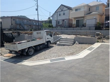 【神奈川県/横須賀市平作】コンフォート平作1丁目7号棟（新築分譲住宅） 建築中の外観