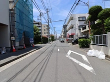 【神奈川県/川崎市幸区小向西町】幸区小向西町4丁目新築戸建　1号棟 前面道路