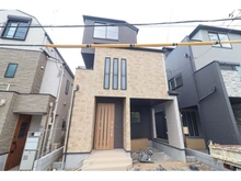 【東京都/葛飾区奥戸】葛飾区奥戸九丁目　新築戸建5号棟 建築中の外観