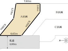 【東京都/中野区野方】中野区野方2丁目　新築戸建A棟 区画図