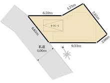 【東京都/中野区野方】中野区野方2丁目　新築戸建A棟 区画図