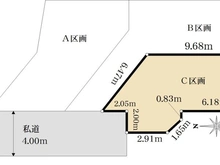 【東京都/中野区野方】中野区野方2丁目　新築戸建C棟 区画図