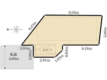【東京都/中野区野方】中野区野方2丁目　新築戸建C棟 区画図