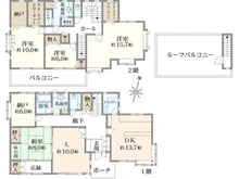 【東京都/杉並区和田】杉並区和田三丁目　戸建 間取り図