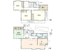 【東京都/西東京市北町】西東京市北町3丁目中古戸建 間取り図