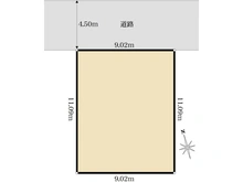 【埼玉県/所沢市美原町】所沢市美原町4丁目中古戸建 区画図