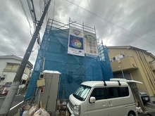【東京都/練馬区東大泉】練馬区東大泉3丁目新築戸建 建築中の外観