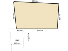 【東京都/練馬区土支田】練馬区土支田3丁目中古戸建 区画図