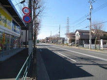 【東京都/羽村市神明台】羽村市神明台3丁目　医院併用戸建 前面道路