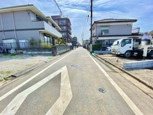 【東京都/立川市富士見町】立川市富士見町4丁目　新築戸建　1号棟 前面道路