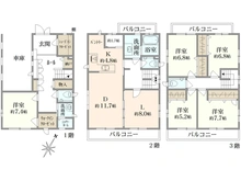 【東京都/文京区白山】文京区白山5丁目　中古戸建 間取り図