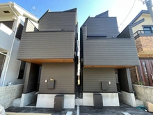 【東京都/北区滝野川】滝野川1丁目新築戸建　A号棟 建築中の外観