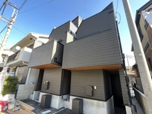 【東京都/北区滝野川】滝野川1丁目新築戸建　A号棟 建築中の外観