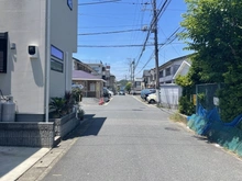 【神奈川県/逗子市桜山】逗子市桜山4丁目　中古戸建て 前面道路