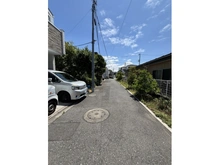 【東京都/足立区西新井】足立区西新井4丁目　中古戸建 前面道路