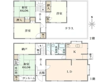 【滋賀県/大津市北大路】大津市北大路 間取り図