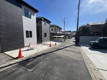 【神奈川県/横浜市旭区万騎が原】旭区万騎が原　新築戸建　A号棟 前面道路