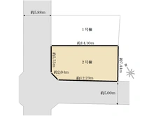 【神奈川県/横浜市南区中里】南区中里4丁目　新築戸建　2号棟 区画図