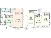 【神奈川県/横浜市瀬谷区相沢】瀬谷区相沢1丁目　中古戸建 間取り図
