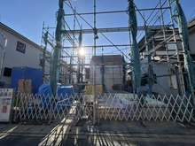 【兵庫県/伊丹市大鹿】伊丹市大鹿  新築戸建て 建築中の外観