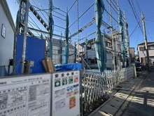 【兵庫県/伊丹市大鹿】伊丹市大鹿  新築戸建て 建築中の外観