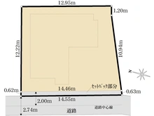 【千葉県/船橋市金杉】船橋市金杉九丁目　中古戸建 区画図
