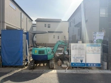 【埼玉県/さいたま市桜区西堀】さいたま市桜区西堀10丁目　新築戸建 建築中の外観