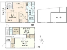 【東京都/品川区大井】品川区大井7丁目　中古戸建 間取り図