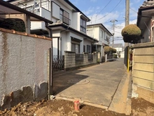 【埼玉県/さいたま市中央区大戸】さいたま市中央区大戸5丁目　新築戸建 前面道路